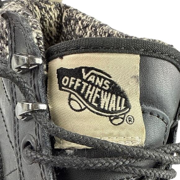 Vans SKATE SK8 Unisex Black White High Top Lace Up Sneakers Shoes Size M-5 F-6.5 - Picture 7 of 8